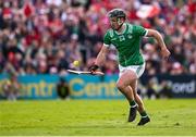 7 June 2025; Darragh O'Donovan of Limerick during the Munster GAA Hurling Senior Championship final match between Limerick and Cork at TUS Gaelic Grounds in Limerick. Photo by Piaras Ó Mídheach/Sportsfile