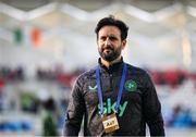 10 June 2025; Republic of Ireland strength and conditioning coach Pepe Lázaro Ramírez before the international friendly match between Luxembourg and Republic of Ireland at Stade de Luxembourg in Luxembourg. Photo by Stephen McCarthy/Sportsfile