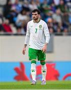 10 June 2025; Troy Parrott of Republic of Ireland during the international friendly match between Luxembourg and Republic of Ireland at Stade de Luxembourg in Luxembourg. Photo by Stephen McCarthy/Sportsfile