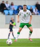 10 June 2025; Evan Ferguson of Republic of Ireland during the international friendly match between Luxembourg and Republic of Ireland at Stade de Luxembourg in Luxembourg. Photo by Stephen McCarthy/Sportsfile