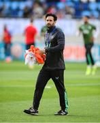 10 June 2025; Republic of Ireland strength and conditioning coach Pepe Lázaro Ramírez before the international friendly match between Luxembourg and Republic of Ireland at Stade de Luxembourg in Luxembourg. Photo by Stephen McCarthy/Sportsfile