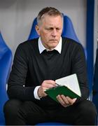 10 June 2025; Republic of Ireland head coach Heimir Hallgrimsson before the international friendly match between Luxembourg and Republic of Ireland at Stade de Luxembourg in Luxembourg. Photo by Stephen McCarthy/Sportsfile