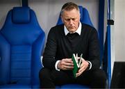 10 June 2025; Republic of Ireland head coach Heimir Hallgrimsson before the international friendly match between Luxembourg and Republic of Ireland at Stade de Luxembourg in Luxembourg. Photo by Stephen McCarthy/Sportsfile