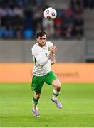 10 June 2025; Troy Parrott of Republic of Ireland during the international friendly match between Luxembourg and Republic of Ireland at Stade de Luxembourg in Luxembourg. Photo by Stephen McCarthy/Sportsfile