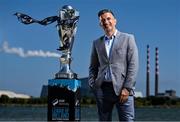 13 June 2025; Virgin Media presenter Tommy Martin during a Football Doesn’t Stop for the Summer photocall for Virgin Media Television on Sandymount Beach in Dublin. Photo by David Fitzgerald/Sportsfile