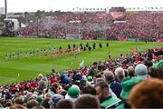 7 June 2025; before the Munster GAA Hurling Senior Championship final match between Limerick and Cork at TUS Gaelic Grounds in Limerick. Photo by Piaras Ó Mídheach/Sportsfile