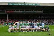 7 June 2025; The Limerick squad before the Munster GAA Hurling Senior Championship final match between Limerick and Cork at TUS Gaelic Grounds in Limerick. Photo by Piaras Ó Mídheach/Sportsfile
