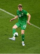 6 June 2025; Nathan Collins of Republic of Ireland during the international friendly match between Republic of Ireland and Senegal at the Aviva Stadium in Dublin. Photo by Piaras Ó Mídheach/Sportsfile