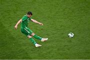 6 June 2025; Jason Knight of Republic of Ireland during the international friendly match between Republic of Ireland and Senegal at the Aviva Stadium in Dublin. Photo by Piaras Ó Mídheach/Sportsfile
