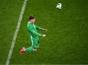 6 June 2025; Matt Doherty of Republic of Ireland during the international friendly match between Republic of Ireland and Senegal at the Aviva Stadium in Dublin. Photo by Piaras Ó Mídheach/Sportsfile