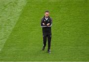 8 June 2025; Kildare manager Brian Dowling before the Joe McDonagh Cup final match between Kildare and Laois at Croke Park in Dublin. Photo by Piaras Ó Mídheach/Sportsfile