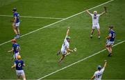 8 June 2025; Jack Sheridan of Kildare, 11, celebrates scoring his side's second goal during the Joe McDonagh Cup final match between Kildare and Laois at Croke Park in Dublin. Photo by Piaras Ó Mídheach/Sportsfile
