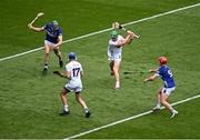 8 June 2025; Jack Sheridan of Kildare during the Joe McDonagh Cup final match between Kildare and Laois at Croke Park in Dublin. Photo by Piaras Ó Mídheach/Sportsfile
