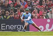 7 June 2025; Limerick goalkeeper Nickie Quaid is beaten by a penalty from Conor Lehane of Cork during the penalty shoot-out of the Munster GAA Hurling Senior Championship final match between Limerick and Cork at TUS Gaelic Grounds in Limerick. Photo by Piaras Ó Mídheach/Sportsfile
