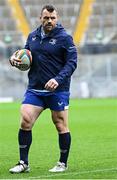12 June 2025; Cian Healy during a Leinster Rugby captain's run at Croke Park in Dublin. Photo by Piaras Ó Mídheach/Sportsfile