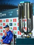 12 June 2025; Head coach Leo Cullen during a Leinster Rugby media conference at Croke Park in Dublin. Photo by Piaras Ó Mídheach/Sportsfile