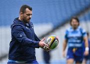 12 June 2025; Cian Healy during a Leinster Rugby captain's run at Croke Park in Dublin. Photo by Piaras Ó Mídheach/Sportsfile
