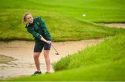 12 June 2025; Sarah Hawkshaw OLY during the annual Team Ireland Olympic Golf Fundraiser at The K Club in Kildare in support of the Make a Difference fund, helping athletes pursue their sporting dreams. Photo by David Fitzgerald/Sportsfile