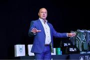 12 June 2025; MC Alan Shortt during the annual Team Ireland Olympic Golf Fundraiser dinner at The K Club in Kildare in support of the Make a Difference fund, helping athletes pursue their sporting dreams. Photo by Matt Browne/Sportsfile