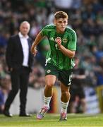 10 June 2025; Justin Devenny of Northern Ireland during the International Friendly between Northern Ireland and Iceland at Clearer Twist National Football Stadium at Windsor Park in Belfast. Photo by Ramsey Cardy/Sportsfile