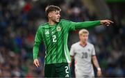 10 June 2025; Conor Bradley of Northern Ireland during the International Friendly between Northern Ireland and Iceland at Clearer Twist National Football Stadium at Windsor Park in Belfast. Photo by Ramsey Cardy/Sportsfile