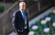 10 June 2025; Northern Ireland manager Michael O'Neill before the International Friendly between Northern Ireland and Iceland at Clearer Twist National Football Stadium at Windsor Park in Belfast. Photo by Ramsey Cardy/Sportsfile