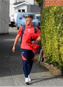 13 June 2025; JJ Lunney of Shelbourne arrives for the SSE Airtricity Men's Premier Division match between Shelbourne and Shamrock Rovers at Tolka Park in Dublin. Photo by Stephen McCarthy/Sportsfile