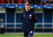 13 June 2025; Shelbourne manager Damien Duff before the SSE Airtricity Men's Premier Division match between Shelbourne and Shamrock Rovers at Tolka Park in Dublin. Photo by Stephen McCarthy/Sportsfile