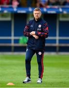 13 June 2025; Shelbourne manager Damien Duff before the SSE Airtricity Men's Premier Division match between Shelbourne and Shamrock Rovers at Tolka Park in Dublin. Photo by Stephen McCarthy/Sportsfile