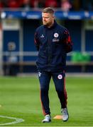 13 June 2025; Shelbourne manager Damien Duff before the SSE Airtricity Men's Premier Division match between Shelbourne and Shamrock Rovers at Tolka Park in Dublin. Photo by Stephen McCarthy/Sportsfile