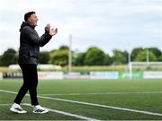 13 June 2025; Athlone Town manager Ian Ryan during the SSE Airtricity Men's First Division match between Athlone Town and Kerry at Athlone Town Stadium in Westmeath. Photo by Thomas Flinkow/Sportsfile
