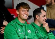 13 June 2025; John McGovern of Shamrock Rovers before the SSE Airtricity Men's Premier Division match between Shelbourne and Shamrock Rovers at Tolka Park in Dublin. Photo by Stephen McCarthy/Sportsfile