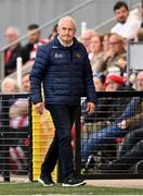 13 June 2025; Galway United manager John Caulfield during the SSE Airtricity Men's Premier Division match between Derry City and Galway United at The Ryan McBride Brandywell Stadium in Derry. Photo by Ramsey Cardy/Sportsfile