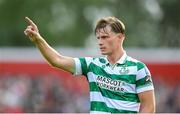 13 June 2025; Daniel Cleary of Shamrock Rovers during the SSE Airtricity Men's Premier Division match between Shelbourne and Shamrock Rovers at Tolka Park in Dublin. Photo by Stephen McCarthy/Sportsfile