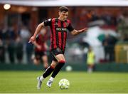 13 June 2025; Archie Meekison of Bohemians on his way to scoring his side's first goal during the SSE Airtricity Men's Premier Division match between Cork City and Bohemians at Turner's Cross in Cork. Photo by Michael P Ryan/Sportsfile