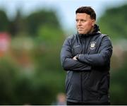 13 June 2025; Athlone Town manager Ian Ryan during the SSE Airtricity Men's First Division match between Athlone Town and Kerry at Athlone Town Stadium in Westmeath. Photo by Thomas Flinkow/Sportsfile