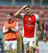 13 June 2025; Joe Redmond of St Patrick's Athletic after the SSE Airtricity Men's Premier Division match between St Patrick's Athletic and Drogheda United at Richmond Park in Dublin. Photo by Shauna Clinton/Sportsfile
