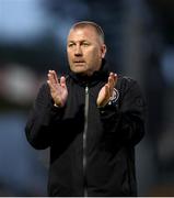 13 June 2025; Bohemians manager Alan Reynolds after his side's victory in the SSE Airtricity Men's Premier Division match between Cork City and Bohemians at Turner's Cross in Cork. Photo by Michael P Ryan/Sportsfile