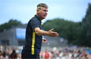 13 June 2025; St Patrick's Athletic manager Stephen Kenny during the SSE Airtricity Men's Premier Division match between St Patrick's Athletic and Drogheda United at Richmond Park in Dublin. Photo by Shauna Clinton/Sportsfile