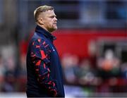13 June 2025; Shelbourne manager Damien Duff during the SSE Airtricity Men's Premier Division match between Shelbourne and Shamrock Rovers at Tolka Park in Dublin. Photo by Sam Barnes/Sportsfile