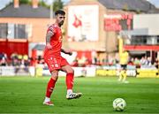 13 June 2025; Ellis Chapman of Shelbourne during the SSE Airtricity Men's Premier Division match between Shelbourne and Shamrock Rovers at Tolka Park in Dublin. Photo by Sam Barnes/Sportsfile