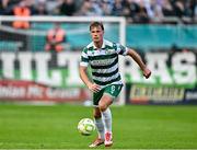 13 June 2025; Daniel Cleary of Shamrock Rovers during the SSE Airtricity Men's Premier Division match between Shelbourne and Shamrock Rovers at Tolka Park in Dublin. Photo by Sam Barnes/Sportsfile