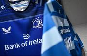 14 June 2025; The jersey of Joe McCarthy of Leinster is seen in the dressing room before the United Rugby Championship Grand Final match between Leinster and Vodacom Bulls at Croke Park in Dublin. Photo by Brendan Moran/Sportsfile