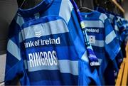 14 June 2025; The jersey of Garry Ringrose of Leinster is seen in the dressing room before the United Rugby Championship Grand Final match between Leinster and Vodacom Bulls at Croke Park in Dublin. Photo by Brendan Moran/Sportsfile