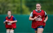 14 June 2025; Emma Kelly during a Leinster women's rugby squad training session at Wanderers Rugby Club in Dublin. Photo by Shauna Clinton/Sportsfile