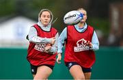 14 June 2025; Beth Roberts during a Leinster women's rugby squad training session at Wanderers Rugby Club in Dublin. Photo by Shauna Clinton/Sportsfile