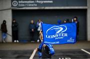 14 June 2025; Leinster supporters Molly Grace, aged three, from Wexford, before the United Rugby Championship Grand Final match between Leinster and Vodacom Bulls at Croke Park in Dublin. Photo by David Fitzgerald/Sportsfile