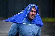 14 June 2025; Leinster supporter Matthew Early before the United Rugby Championship Grand Final match between Leinster and Vodacom Bulls at Croke Park in Dublin. Photo by David Fitzgerald/Sportsfile