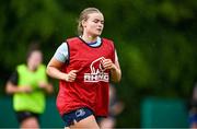 14 June 2025; Erin McConnell during a Leinster women's rugby squad training session at Wanderers Rugby Club in Dublin. Photo by Shauna Clinton/Sportsfile