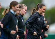 14 June 2025; Katelynn Doran during a Leinster women's rugby squad training session at Wanderers Rugby Club in Dublin. Photo by Shauna Clinton/Sportsfile